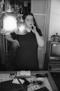 Portraits. Writer Tatyana Tolstaya. Moscow 2002.